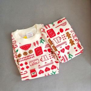 Hanna Andersson Back to Baking Unisex Pajama Set. NWT. Size 5 (110 cm)